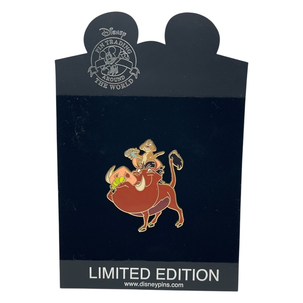 Timon Pumbaa Lion King Disney Pin LE 250 Limited Edition 2007 Rare‎ VTG
